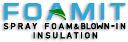 Provides Blow-in Insulation - FoamIt logo